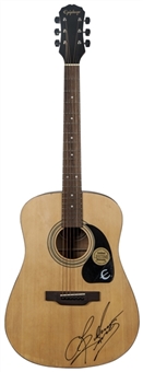 LeAnn Rimes Autographed Epiphone Guitar (PSA/DNA)